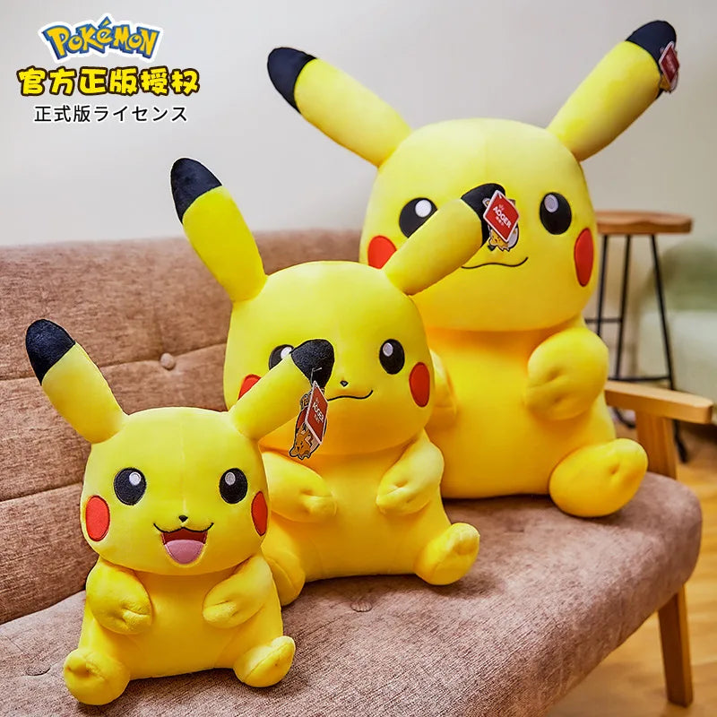 Lusy Store LLC Pokemon Pikachu Stuffed Kawaii Big Size Toys Pillow Xmas Gift Plush