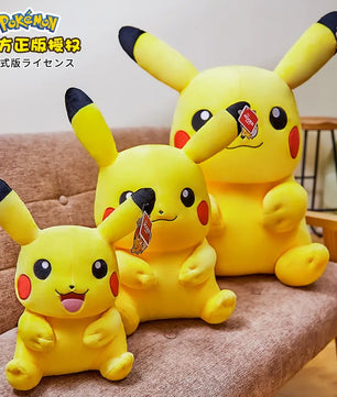 Lusy Store LLC Pokemon Pikachu Stuffed Kawaii Big Size Toys Pillow Xmas Gift Plush