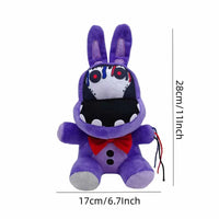 Lusy Store Five Night At Freddy Fnaf Cute Plush Toys Game Doll 18 CM Bonnie Bear Foxy Cartoon Stuffed Dolls Freddy Toys For Children Gifts 