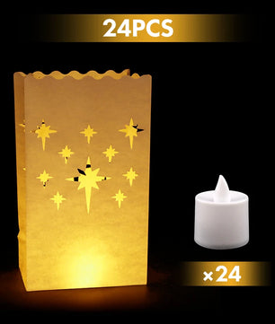 Will You Marry Me Luminous Paper Bag Wedding Proposal Decoration with Illuminated Letter Logo and LED light For Proposal Party