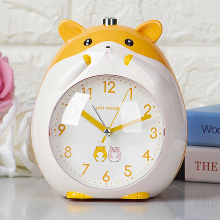 Little Hamster Voice Alarm Clock With Silent Luminous Cute Electronic Alarm Clock For Children And Students