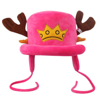 Lusy Store LLC One Piece Tony Chopper Cosplay Plush Toys Hats Plush Cute Cotton Warm Stuffed Fashion Accessories Plush