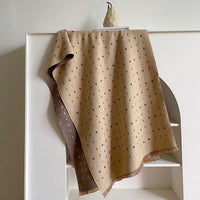 Women Cashmere Scarf Fashion Stars Print Scarves Lady Shawls Wraps Female Pashmina Warm Thick Blanket Stoles Bufanda Lusy Store