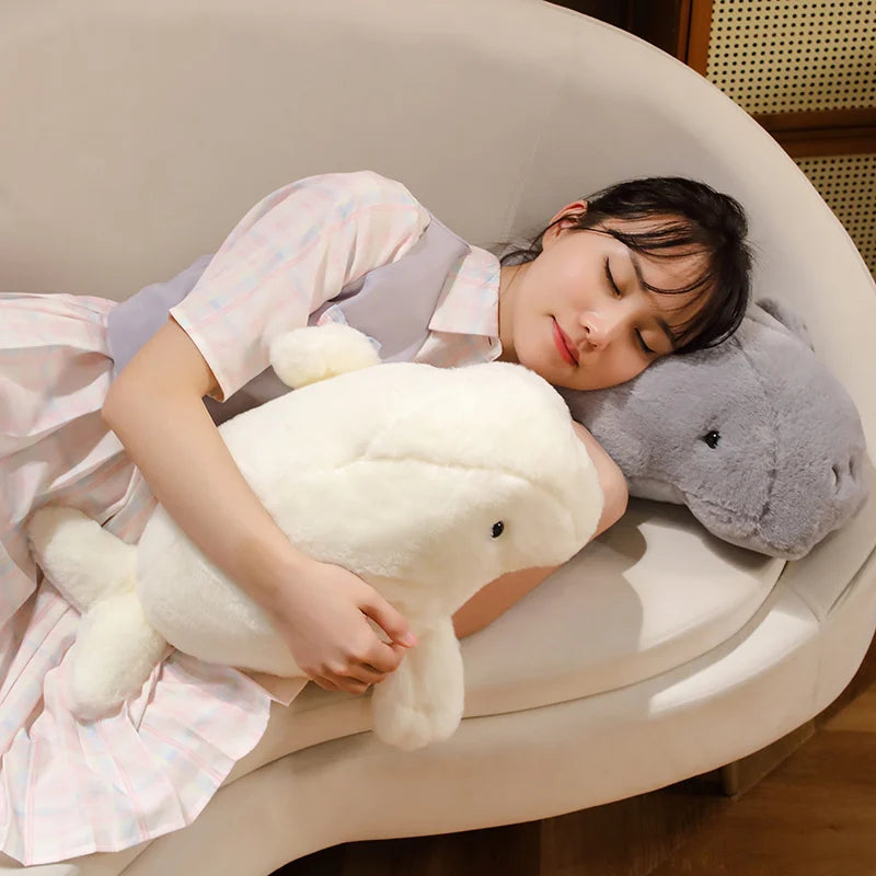 Lusy Store LLC Manatee Stuffed Animal &ndash; Soft &amp; Lifelike Plush Toy &ndash; 16in/20in (40cm/50cm) &ndash; Lusy Store Stuffed Animal