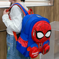 Spiderman Backpack Super Heroes Student School Bag Cartoon 3D Travel Bag Gift B103