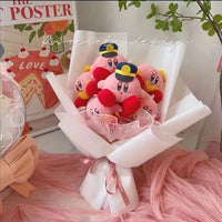 Star Kirby Plush Bouquet Kawaii Cute Creative Plush Doll Toy Christmas Halloween Valentine's Day Gifts 3