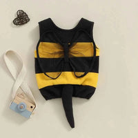Infant Baby Fall Outfits Baby Girl Boy Bees Romper Set Baby Festival Clothes Baby Halloween Costumes