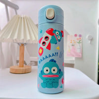 Sanrio Hello Kitty Kuromi Melody Cartoon Stainless Bounce Cup Creative Trending Student Water Bottle Large Capacity Thermos Cup 3 420ML