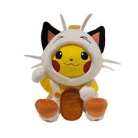 30cm Original Pokemon Plush Toy Pikachu Cosplay Meowth Cute for Anime Cartoon Plush Doll Figure Toy for Kids Birthday Best Gift Lusy Store