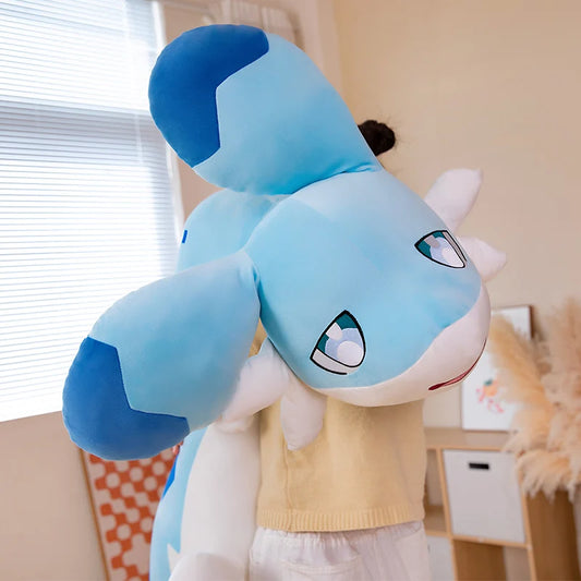 Lusy Store LLC Big Size Palworld Chillet Plush Toys Jetragon Cattiva Lamball Plushie Kawaii Stuffed Animal Soft Pillow Gifts Plush
