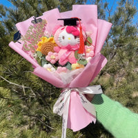 Anime Graduation Bouquet Valentine's Day Birthday Christmas Graduation Gifts 2