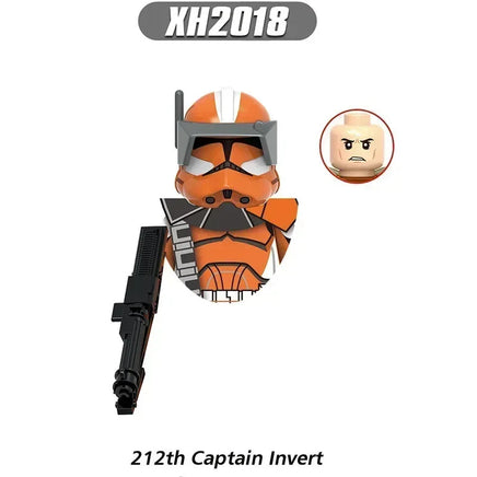 Star Wars Mandalorian Mini Robot Figure Toy - Han Solo, C-3PO, Leia, Darth Vader, Boba Fett Blocks XH2018