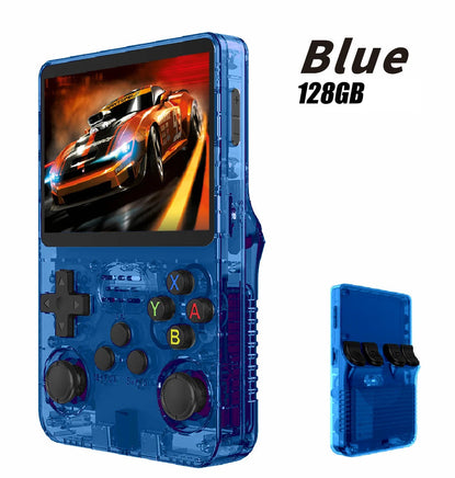 Video Game Console Retro Handheld  Linux System 3.5 Inch IPS Screen Portable Player 64GB Games Multiple Colors Lusy Store