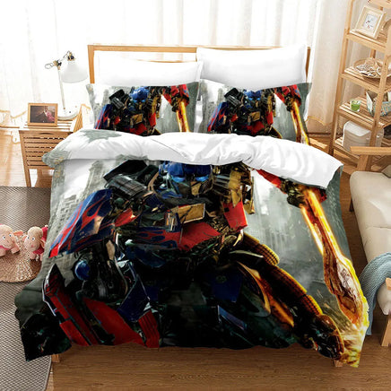 Transformers Movie 3D Printed Comforter Cover / Duvet Cover Set Twin Full Queen King Size Bedding Set Bed Linens Bedclothes Gift Lusy Store