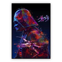 Decoration Poster Star Wars Movie Canvas Painting Graffiti Mural Kids Room Art Picture Print Modern Home Wall Decor Gifts SW2539