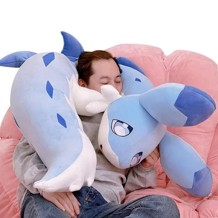Lusy Store LLC Palworld Plush Chillet Stuffed Pillow Bolster Toy Game Kawaii Grizzbolt Anime Peripheral Cloth Doll Stuffed Decor Modle 