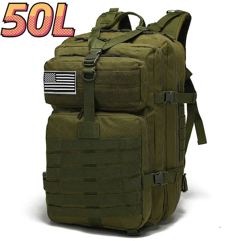 Lusy Store LLC 30L/50L 1000D Nylon Waterproof Trekking and Fishing Backpack Backpack