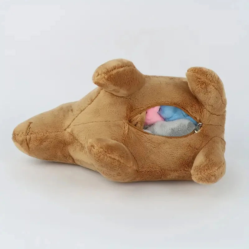 Lusy Store LLC Capybara Mother-child Water Guinea Pig Five-piece Soft Animal Doll Christmas Halloween Holiday Gifts Plush