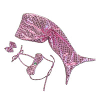 Mermaid Cat Halloween Costumes Sparkly Cosplay Dog Clothes Outfit for Small Kitten Birthday Party Dressing Up Pet Costumes Cos Pink