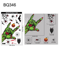 2025 Halloween PVC Glass Window Static Sticker Horror Castle Cat Decorative Sticker Halloween Glass Decals Home Party Decoration Style2-BQ346
