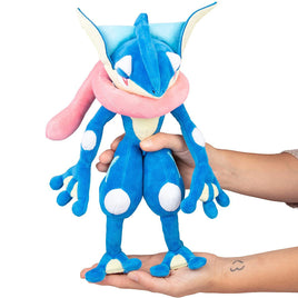 Lusy Store LLC Greninja Plush Toy Pokemon Froakie Evolution Frog Ninja Stuffed Doll Christmas Gifts for Kids Plush