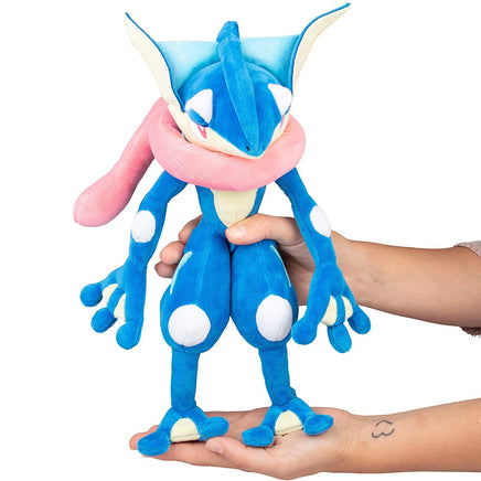 Lusy Store LLC Greninja Plush Toy Pokemon Froakie Evolution Frog Ninja Stuffed Doll Christmas Gifts for Kids Plush