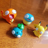 Lusy Store LLC Pokemon Pikachu Bulbasaur Charmander Squirtle Cute Figure Collection Model Toys &ndash; 6cm &ndash; Lusy Store Action Figure