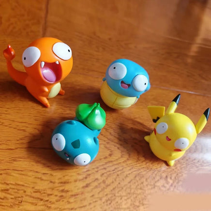 Lusy Store LLC Pokemon Pikachu Bulbasaur Charmander Squirtle Cute Figure Collection Model Toys &ndash; 6cm &ndash; Lusy Store Action Figure