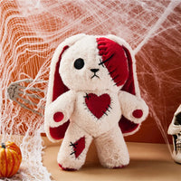 Rabbit Bunny Plush Toy Stuffed Heart Long Eared Doll Throw Pillow Boy Girl Stuffed Plush Unhappy Cat Toys 30cm 1