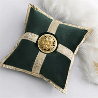 Middle East Luxury Ceramic Incense Burner Pillow Censer Holder Creative Golden Cushion Home Tea House Yoga Accessories 30x30cm Lusy Store