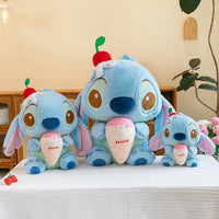 Lusy Store LLC Ice Cream Stitch Soft Cute Plush Toy Doll Grab Machine Soothing Plushies Stuffed Pillow Gifts Plush