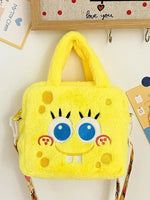 Sanrio Bag Kawaii Kuromi Cinnamoroll My Melody Cartoon Anime Plush Handbag Cosmetic Bag Travel Storage Bag Women Girl Gifts style E 20 15cm
