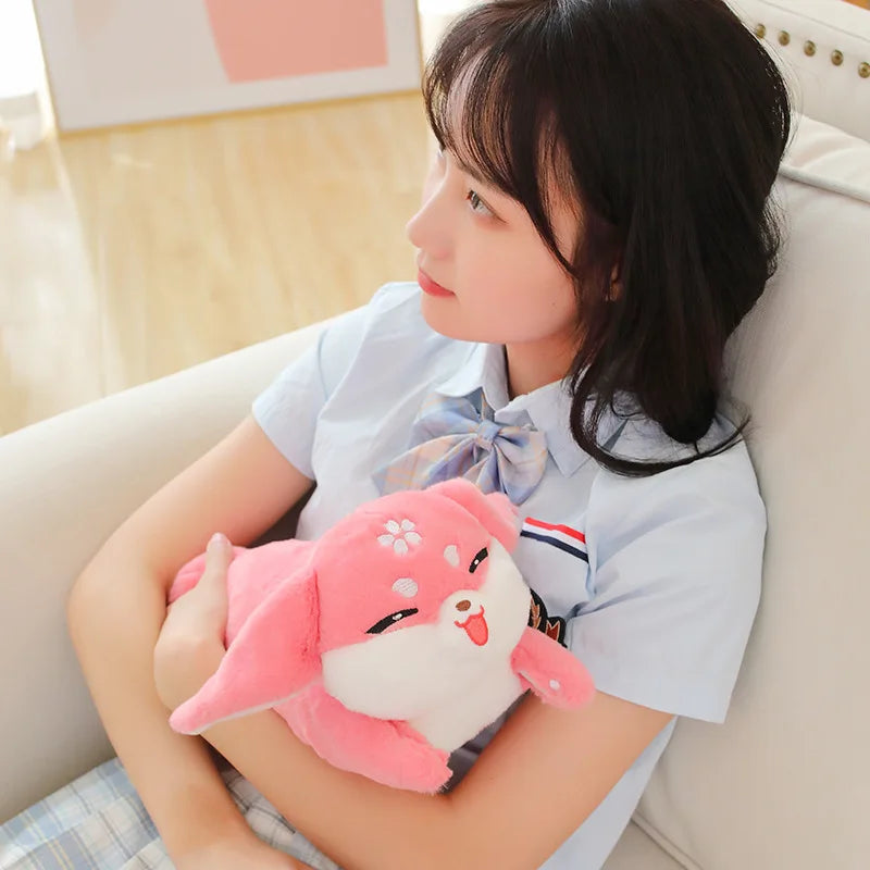 Lusy Store LLC Genshin Impact Yae Miko Fox Cosplay Plush Toy Cartoon Stuffed Animals Plushies Doll Pillow Anime Soft Gifts Plush