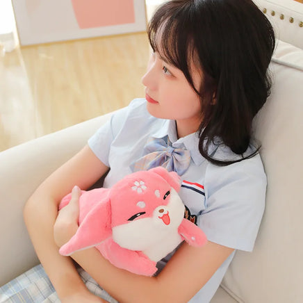 Genshin Impact Yae Miko Fox Cosplay Plush Toy Cartoon Stuffed Animals Plushies Doll Pillow Anime Soft Gifts