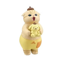 Cat Figure Cross-Dressing Doll Hello Kitty Kuromi Hanyodon Anime Action Figure Halloween Decoration Pom Pom Purin