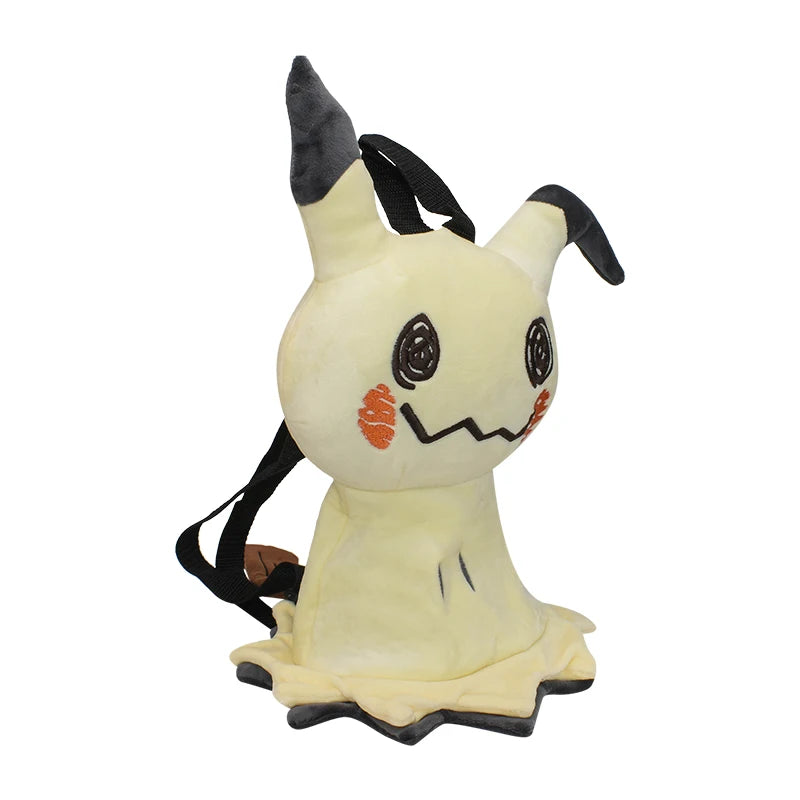 Lusy Store LLC 15 Styles Pokemon Charizard Mimikyu Eevee Snorlax Gengar Mew Mario Koopa Backpack Plush Stuffed Toys Plush