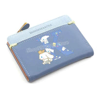 Cute Cinnamoroll Wallets Women Coin Purse Cartoon Sanrios Anime Pu Casual Money Bag Clutch Card Holder Wallet with Buttons Gift kt1078