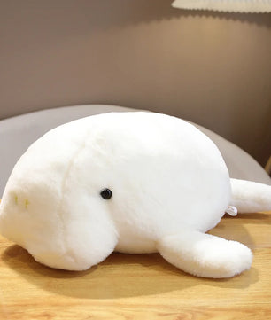 Lusy Store LLC Manatee Stuffed Animal – Soft & Lifelike Plush Toy – 16in/20in (40cm/50cm) – Lusy Store Stuffed Animal