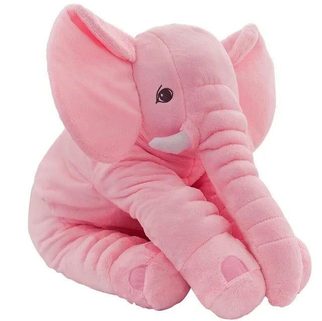 Lusy Store LLC Large Elephant Plush Toy &ndash; Soft Stuffed Pillow &amp; Cushion (16in/24in) | Lusy Store Stuffed Animal