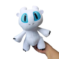 40cm Dragon Toothless Plush Body Pillow Cute Cartoon Dragon Soft Decorative Furry Pillow Anime Sleeping Cushion Home Decor Lusy Store