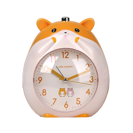 Little Hamster Voice Alarm Clock With Silent Luminous Cute Electronic Alarm Clock For Children And Students