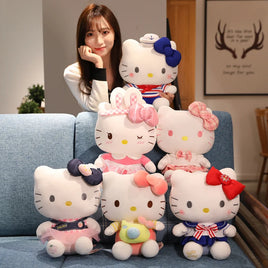 Hello Kitty Plush Anime Kuromi Stuffed Xmas Gifts For Girls Kawaii My Melody Plush Dolls