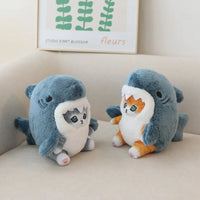Lusy Store LLC Shark Cat Plush Soft Cute Stuffed Animal Gift Home Decor Plush
