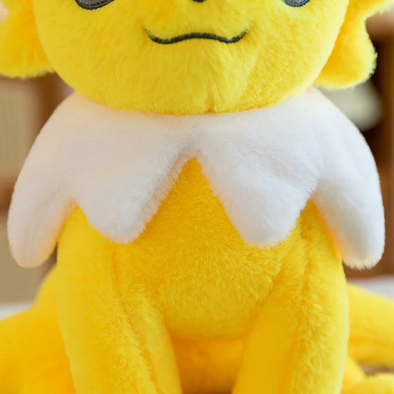 Lusy Store LLC Pokemon Eevee Soft Hug Series Stuffed Plush Doll Toy Vaporeon Eeveelution Flareon Jolteon Pet Elves Gift Plush