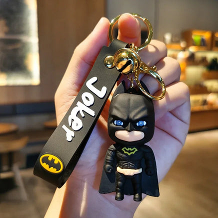 Marvel Batman Joker Keychain Cute Halloween Jewelry Gifts 1