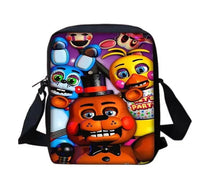 Cartoon Five Night At Freddy Child School Backpack With Shoulder Bag Pencil Bags School Bags for Boys Girls Best Gift XHOO4-KB-145-A5