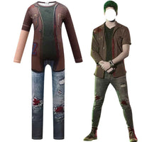 New Halloween Costumes for Kids Zombies 2 Addison Cosplay Girls Eliza Outfits Party Bodysuit Jumpsuits Children Carnival Clothes 4542