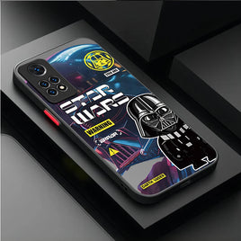 Luxury Stars W-Wars Case For Xiaomi Redmi Note 14 13 12 11 Pro Plus 5G 12S 11S 10S 10 9 Redmi 14C 13C 12C 12 4G A3 A3X PC Cover As picture