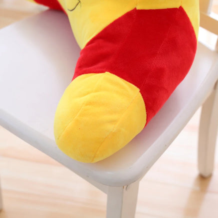 Lusy Store LLC Winnie The Pooh Plush Pillow &ndash; Soft Lumbar Seat Cushion &amp; Bedside Backrest Pillow