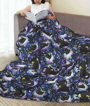 How to Train Your Dragon Blankets Quality Soft Warm  Bedding Throws Autumn Kids Living Room Novelty Bedspread Lusy Store